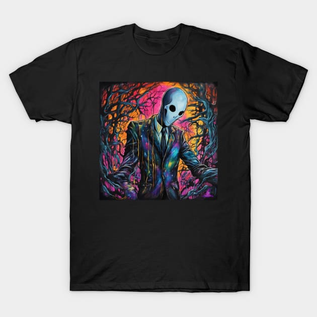 SLENDER MAN T-Shirt by Morrigan Austin